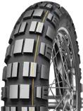 Tread pattern suitable for intermediate to hard terrain. C-17 can be also used for rally races. 24891 4.