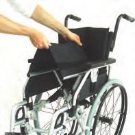 5 Folding Position your wheelchair next to you.