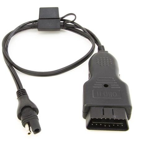 x7 ADAPTERS, SAE to OTHER Adapt your motorcycle, car or battery charger to fit the OptiMate SAE s. 37 OBD II to SAE adapter Socket fits OBDII found in most cars.