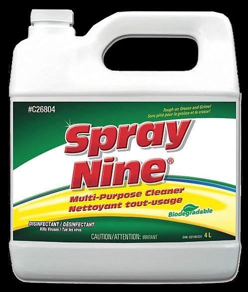 Spray Nine Heavy-Duty Cleaner Jug 4Litre Length: 63