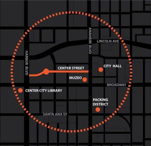 The proposed service will be tested in a high activity area which encompasses an urban downtown area, regional shopping/retail centers and civic uses by combining Transportation Network Company s
