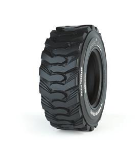 MS906 Skid Steer The aggressive, self-cleaning tread design & sidewall protection provides high traction and durability in tough & demanding applications.