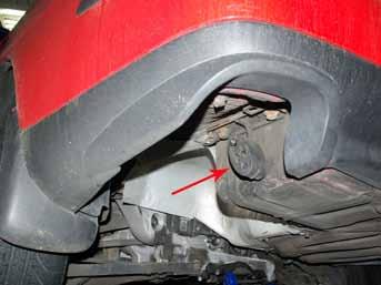 You may choose or choose not to reinstall this bracket once the exhaust is installed.