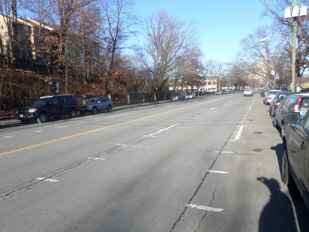 1 Block Michigan Avenue NE W/B Field Assessment Summary Michigan Avenue Northeast is assumed to run an East-West direction and is classified as a minor arterial.