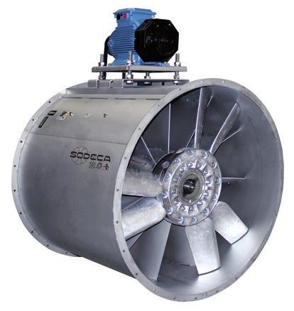 In order to meet this objective, Sodeca produces a range of Standard products and a range of specially manufactured products in order to build fans that adapt to the demands of our clients.