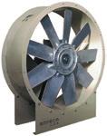 HGT HGTX HGT HGTX HGT: Large diameter long cased axial fans with direct drive motor HGTX: Large diameter long cased axial fans with external motor Long cased axial fans. supplied with 3.