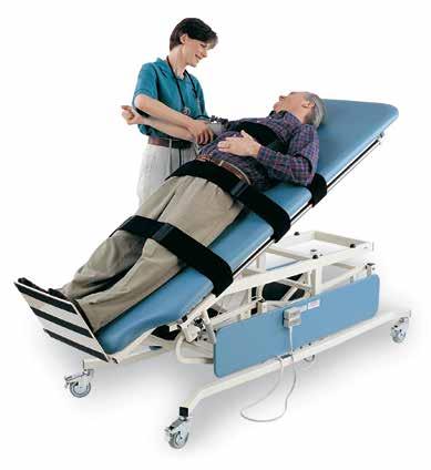 Elite Hi-Lo Tilt Makes elevating and transfer of clients easier in clinical applications Heavy-duty motor provides smooth, quiet lifts from horizontal to 90 in 25 seconds.