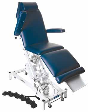 T8725 Examination Chair MK2 Designed and constructed using modern engineering techniques and manufactured from the finest materials to the highest