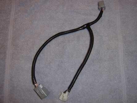 5. Use electrical tape to wrap just the end of the wires near the connectors,