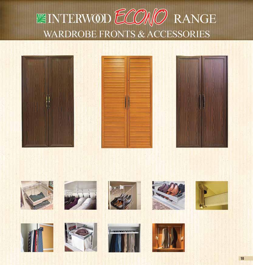 WARDROBE FRONTS Rs. 4,560/-* Rs. 5,670/-* Rs.