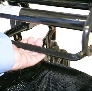 O.S. Seating Systems need to be interfaced to the wheelchair safely and it is important that the retention straps are always secured for