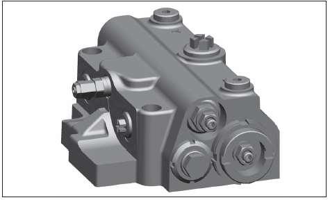 Controls. Hydraulic-mechanical CA The HPV-02 CA is a speed-dependent pump control with torque/power regulation.