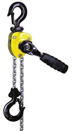 CM Entertainment Catalogue 2015v3_Layout 1 09/03/2015 12:21 Page 15 RATCHET LEVER HOISTS HANDY RATCHET LEVER HOISTS Capacities: 250 to 500kg The extreme low tare weight and the very compact design