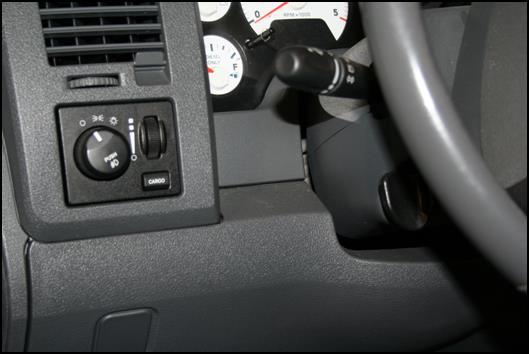 See wiring diagram on page 22 INSTALLATION without OVER SPEED ELECTRONICS Choose a highly visible location for the switch and mount it to the dash.