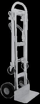 CONVERTIBLE ALUMINUM HAND TRUCKS FRAMES HC1- EA1-FN2-B3(2) HC4-CA2-SW2-B3(2) Build a Custom Hand Truck Please order the trucks in this order: Frame, Nose Plate, Wheels, Stair Glides (available on
