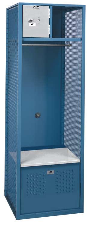 creating a functional yet durable sports locker guaranteed in writing to last a lifetime.