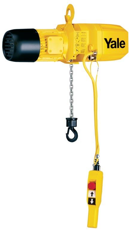 Electric chain hoists CPM Electric chain hoist model CPM with suspension hook Capacities 125 kg - 2.000 kg Electric chain hoist model CPM with integral trolley Capacities 125 kg - 2.