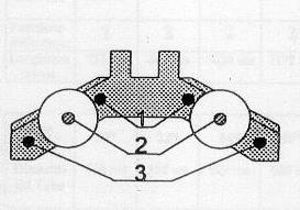 Figure 1 Wheel Position Table 1. Length of chain required for different pipe diameters.