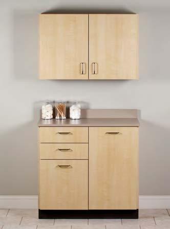 QUICK CARE LAMINATE CABINETS Clinton Quick Care Cabinets are the fastest and most economical way to get quality cabinets for office, clinic or Wall Cabinet with 2 Doors 1 adjustable shelf Shipped