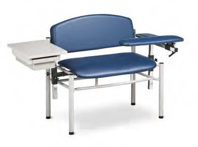 glides Chair-mounted options available (see page 23) 300 lbs.