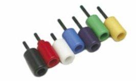 Delrin Frame Sliders Frame protectors are made from acetal delrin plastic in seven colors black, white,