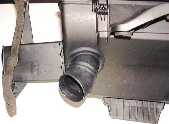 Fig: 7 There are many Brake ducts used on the E46 line of cars. We will show you the recommended location on two of them. Your car may vary somewhat from the photos shown.
