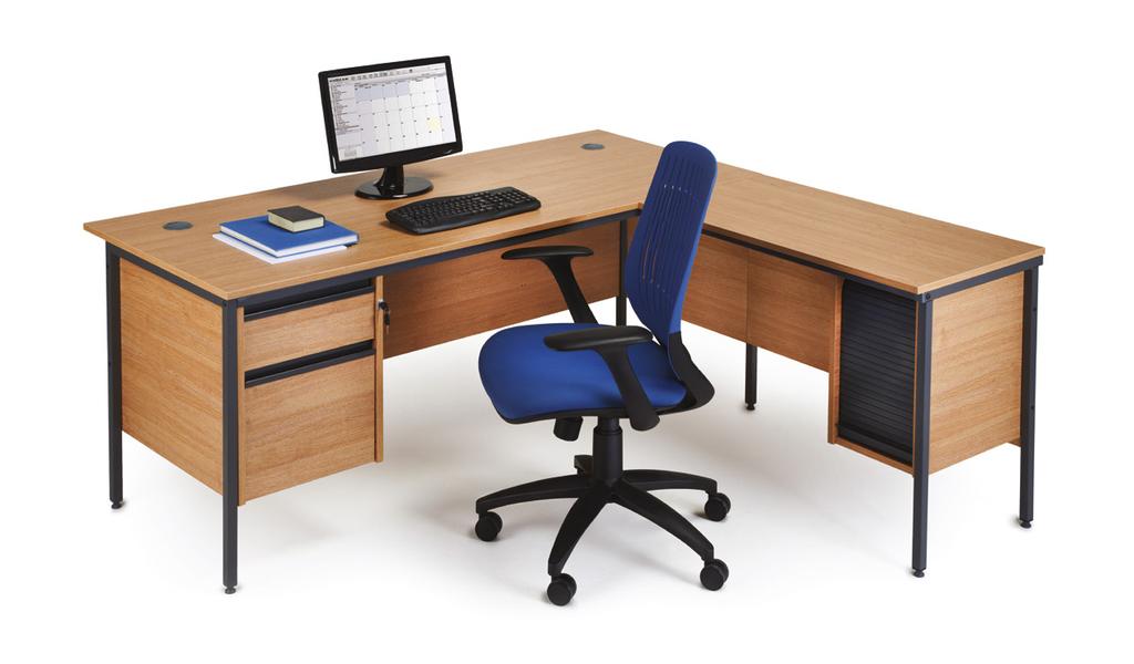Maestro ommercial desking range 8 YER WRRNTY etails & Features 7 18mm desk tops Featuring sturdy 18mm