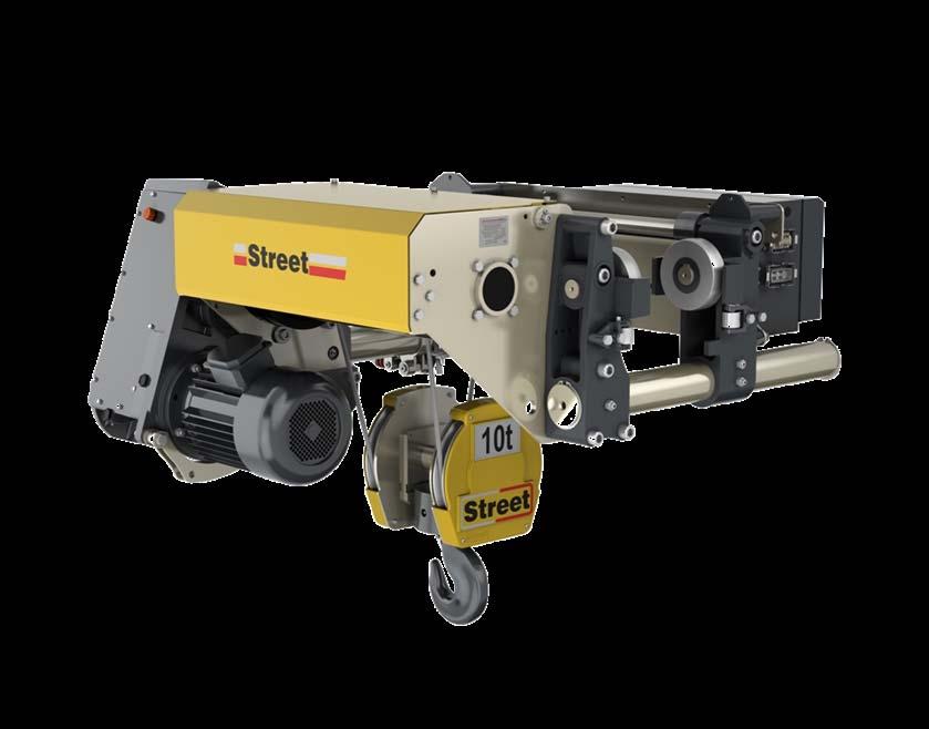ZX8 INTRODUCTION ZX8 HOIST The ZX8 Model is generally available with 4 gearbox ratio s, up to 4 drum lengths & 5 different reeving arrangements.