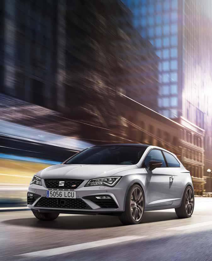 Unleash the beast. SEAT s engineering and design collide intensely to create the SEAT Leon CUPRA. A whole new level of precision and agile driving performance are combined with intensity and power.