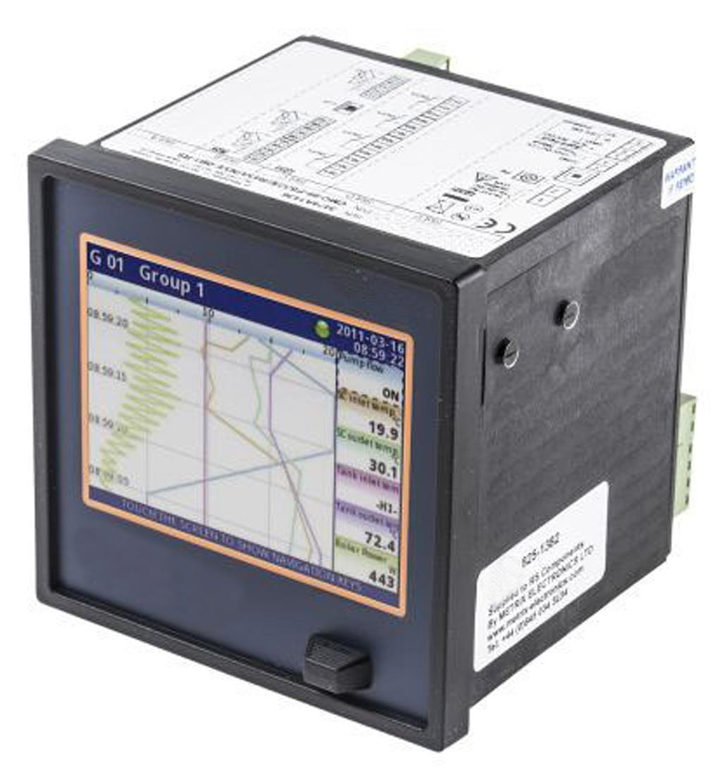 Recorder CN100 - Controller Case dimensions 110 x 80 x 67mm 6-digit E display Case dimensions 96 x 48 x 100 mm 5.