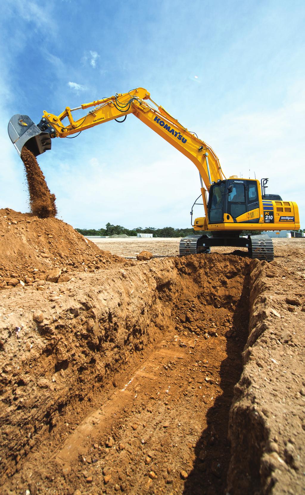 intelligent MACHINE CONTROL Introducing intelligent Machine Control Komatsu s innovative intelligent Machine Control (imc) technology solutions are making our customers more productive today and into