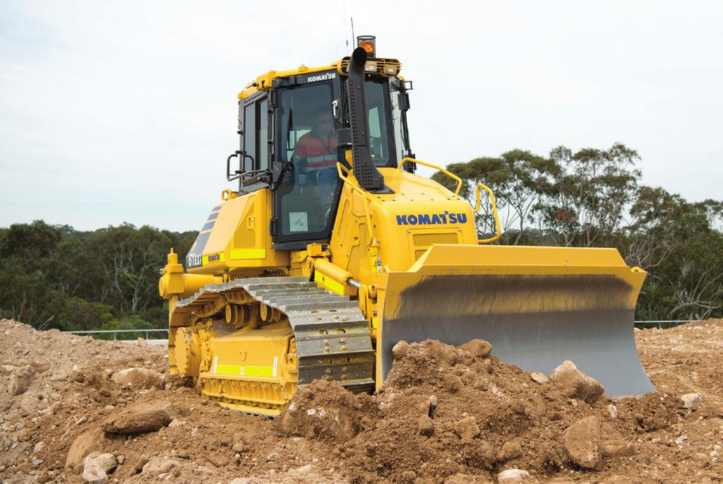 At Komatsu, we have a long history of introducing marketleading technology and Innovation to the industries we serve.