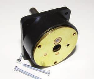 ø38mm Motors Gearheads: DC Motors & Gearbox Combinations 0.1-0.6 NM ø6mm Output Shaft Notes: 38mm spur gearhead, supplied with fixing kit to suit motors opposite, sleeve bearing output.