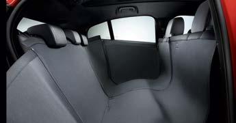 Protective Second Row Seat Cover Protects back of front seats, floor and second row seats from