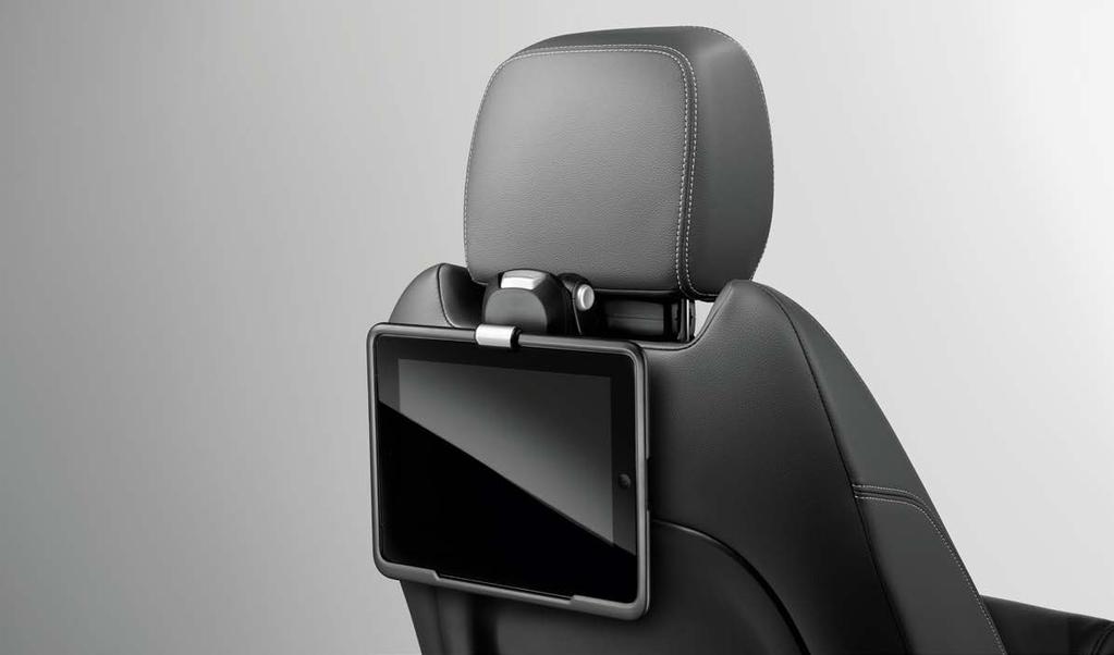 CLICK AND GO Click and Go Base The Click and Go range is a multi-purpose seat-back system for second row passengers.