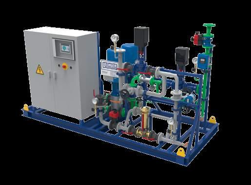 Option packages for our VarioCool pump and control skid Electrical wiring of the components: Engineered Solutions Control cabinet with complete PLC All components including the pumps