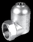Eccentric hollow cone nozzles Series 373»Ramp Bottom«Fine, uniform hollow cone spray, also at low pressures.