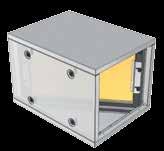 Outdoor filter module FBL-HE Filter modules, supplied without filter, to mount filters AFR-HE.