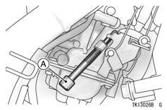 MAINTENANCE AND ADJUSTMENT 99 Carburetors The following procedure covers the idle speed adjustment, which should be performed in accordance with the Periodic Maintenance Chart or whenever idle speed