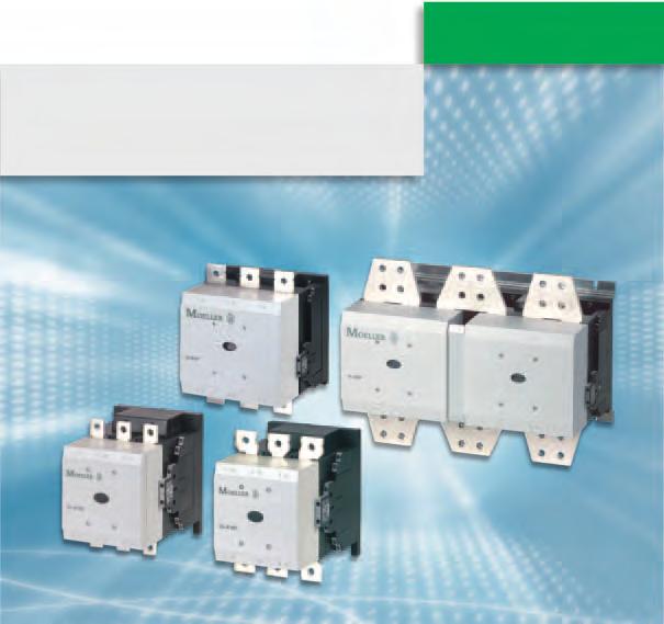 High Rated Contactors DIL: Switching High Currents Reliably Contactors DIL M from 580 A and contactors DIL H from 1400 A are vacuum contactors with significant advantages over air-break contactors: