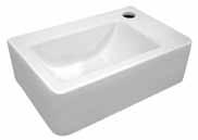 Viterous or Above Mount Overall: 193/4" x 97/8" x 51/4" Bowl: 133/4" x 71/2" x 41/8" Mounting Hardware No Overflow WH114LTB Shown Faucet & P-Trap Not HD S/O SKU: 632-038 Model No.