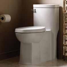 28, 12" Rough-in LXP (Luxury Performance) Toilet Overall Height: 301/2" Overall Length: 293/4" Bowl Rim Height: 161/2" Overall Width: 141/2" Chrome Flush Lever High