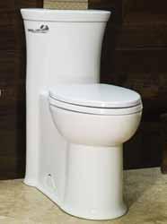 chemical resistant flapper Certified in EPA WaterSense Program With Cadet 3 Slow Close Seat Town Square FloWise Right Height EL 1.
