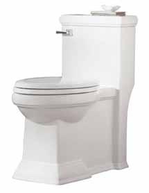 Efficiency Toilet (HET) Siphon Action Bowl Fully glazed 2" concealed trapway Oversized 3" flush valve Certified in EPA WaterSense Program With Duroplast Slow Close Seat Ultra-low Consumption Right