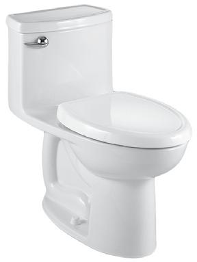 28, 12" Rough-in LXP (Luxury Performance) Toilet Overall Height: 301/2" Overall Length: 293/4" Bowl Rim Height: 161/2" Overall Width: 163/4" Chrome flush lever matches Tropic faucets High Efficiency