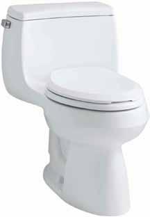 1-Piece Elongated Toilets Cimarron Comfort Height EL 1.