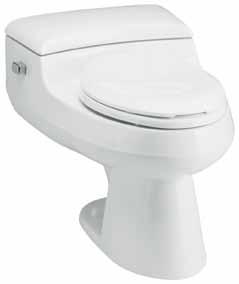 or 1.6 gal. flush With K-4748 Quiet-Close Seat with Quick-Release Model No. White Honed White K-3797 1,486.70 2,203.65 San Raphael Pressure Lite Comfort Height EL 1.