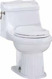 1-Piece Elongated Toilets Santa Rosa Comfort Height EL 1.