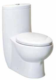 1-Piece Elongated Toilets Presley ECO Chair Height EL 1.