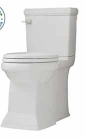 valve Chrome left side flush lever Optional 738837 flush lever finishes: see page 962 Less Seat: see pages 946-952 Studio Concealed Trapway Dual Flush Right Height Elongated Toilet With Seat RH EL